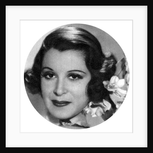 Kitty Carlisle Hart, American actress by Anonymous