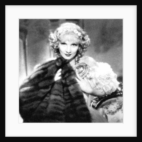 Marlene Dietrich, German born American actress by Anonymous