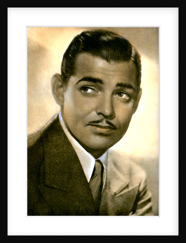 Clark Gable, American actor by Anonymous
