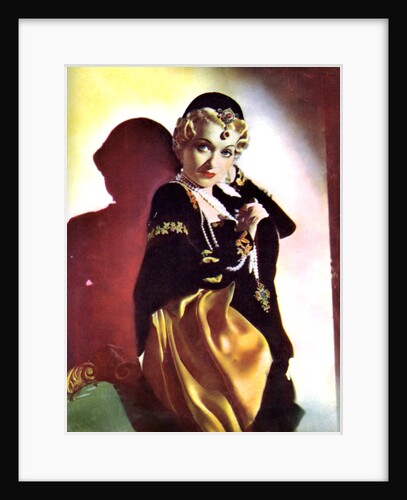 Constance Bennett, American actress by Anonymous