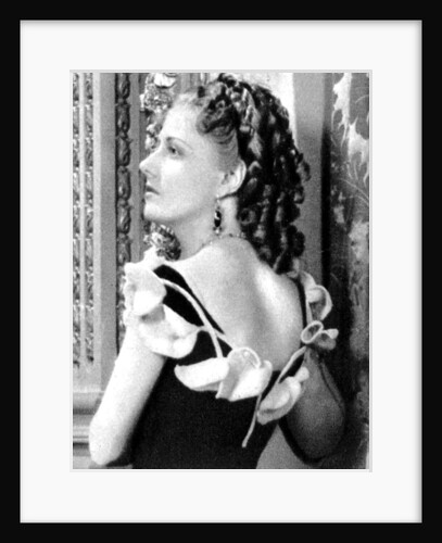 Irene Dunne, American film actress and singer by Anonymous