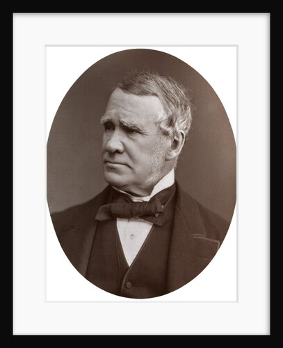 Sir John Hawkshaw, FRS, British civil engineer by Lock & Whitfield