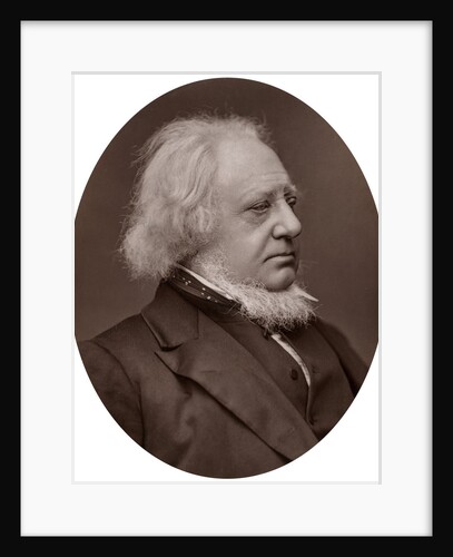 Sir Henry Cole, KCB, British designer, civil servant and writer by Lock & Whitfield