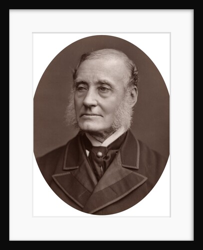 Sir Rutherford Alcock, British diplomat and President of the Royal Geographical Society by Lock & Whitfield