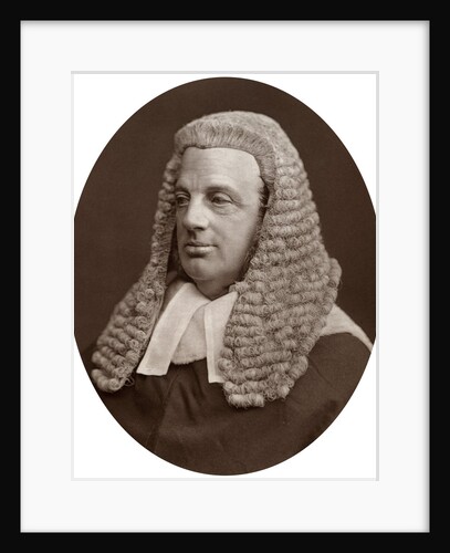 Right Hon Sir William Baliol Brett, Judge of the Court of Appeal by Lock & Whitfield