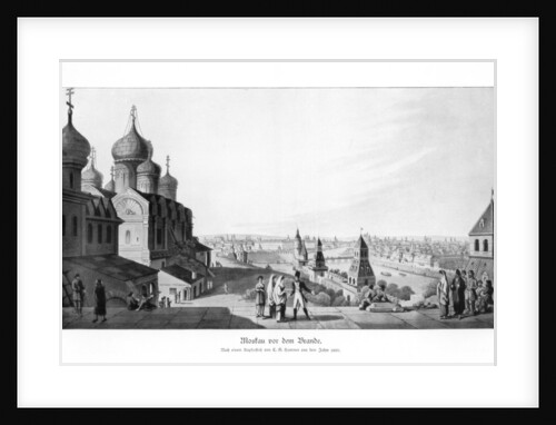 Moscow before the fire by Hammer