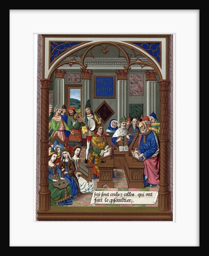 King Rene and his Musical Court by Firmin