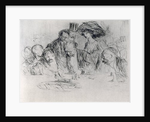 At the Gambling Table by Jean Louis Forain