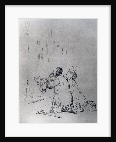 Entreaty in front of the Cave by Jean Louis Forain
