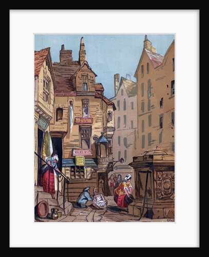 The house of John Knox, Edinburgh by Edwin Jewitt