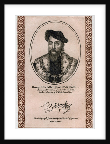 Henry Fitzalan, 19th Earl of Arundel by Anonymous