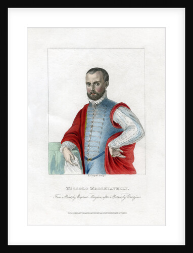 Niccolo Machiavelli, Italian Renaissance political philosopher by R Cooper