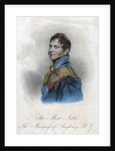 Henry William Paget, 1st Marquess of Anglesey, British soldier by Thomson