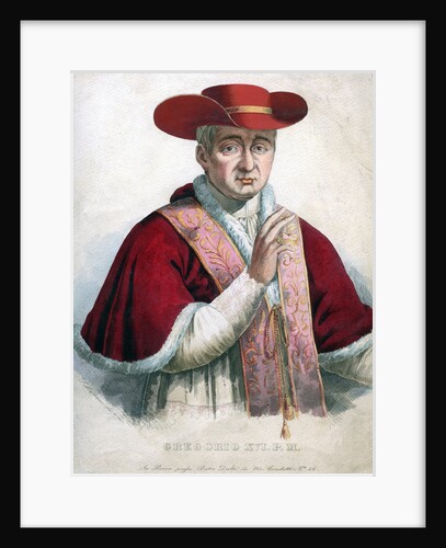 Pope Gregory XVI by Anonymous