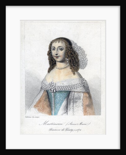 Anne Marie Martinozzi, 17th century Italian-born French aristocrat by Anonymous