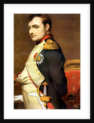Napoleon Bonaparte, French general and Emperor by Paul Delaroche