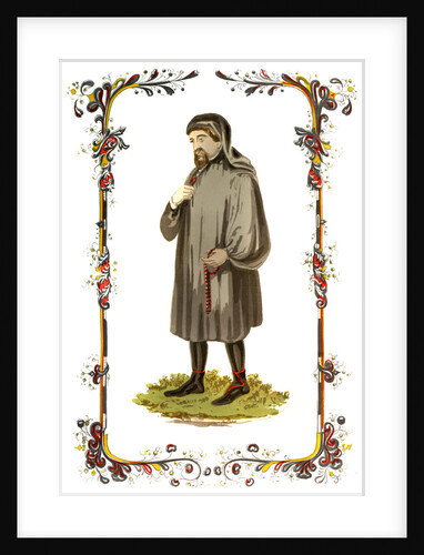 Geoffrey Chaucer, 14th century English author, poet, philosopher, bureaucrat, and diplomat by Anonymous