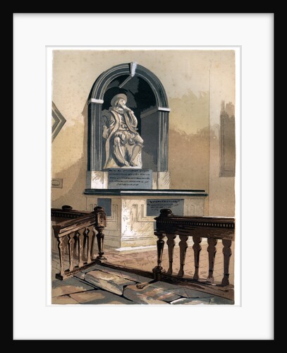 Monument to Francis Bacon, in St Michael's Church near St Albans, Hertfordshire by Anonymous
