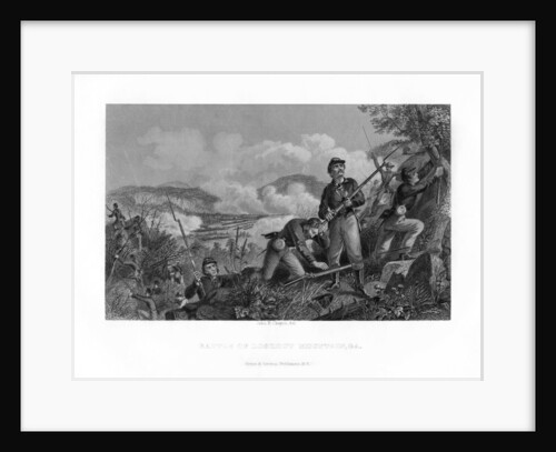 The Battle of Lookout Mountain, Tennessee, 24 November 1863 by John R Chapin