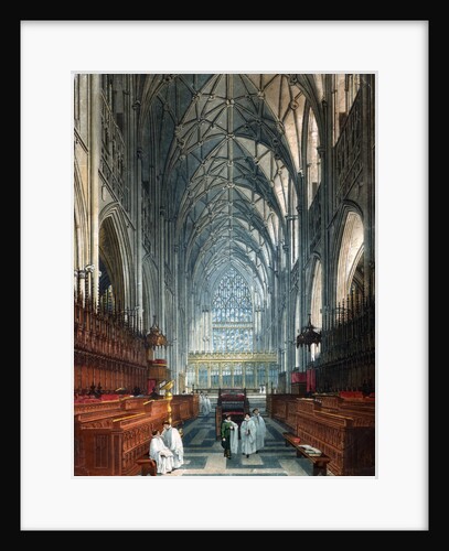 Church interior by C Wild