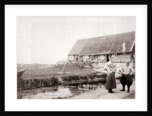Inhabitants of Marken Island, Netherlands by James Batkin