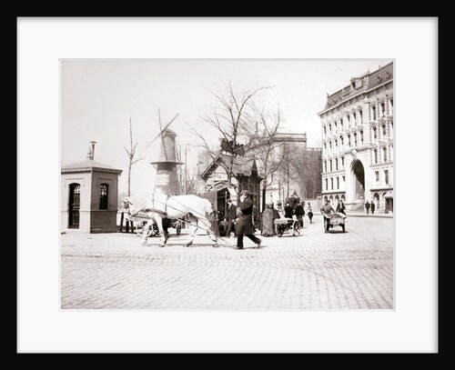 Man with horse, Rotterdam by James Batkin