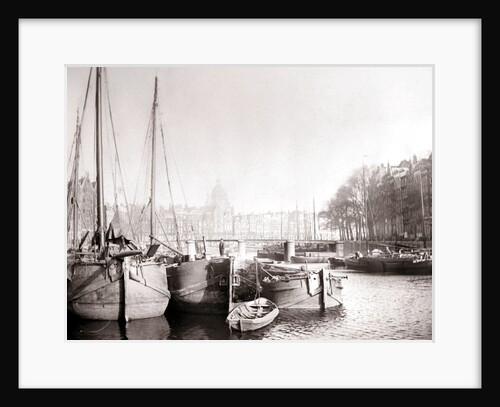 Canal boats, Rotterdam by James Batkin