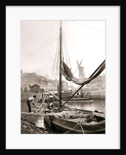 Canal boat, Rotterdam by James Batkin