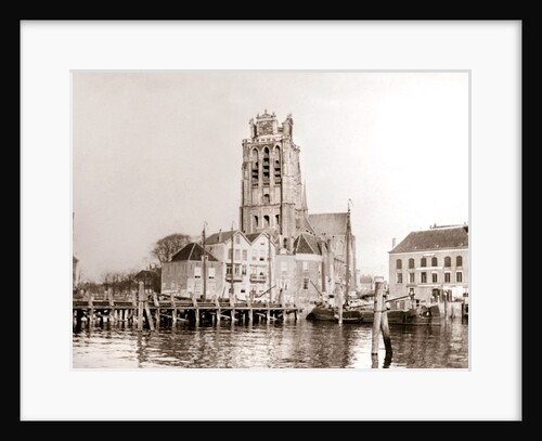 Church on the canal, Dordrecht, Netherlands by James Batkin
