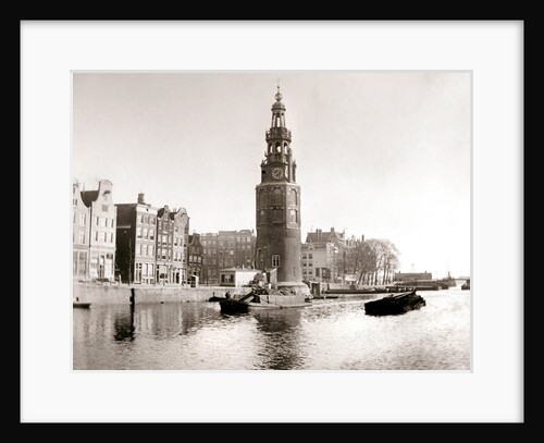 The Montelbaanstoren, Amsterdam by James Batkin