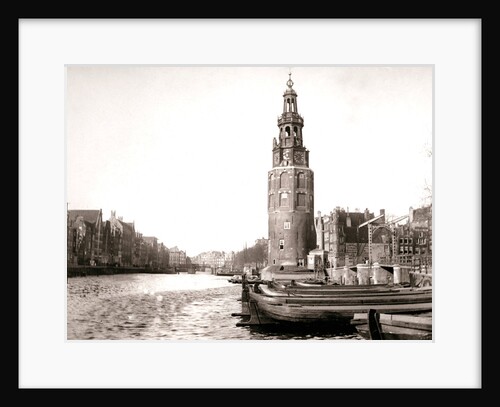 The Montelbaanstoren, Amsterdam by James Batkin
