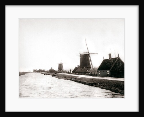 Windmills, Laandam, Netherlands by James Batkin