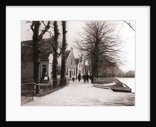 Canal bank, Broek, Netherlands by James Batkin