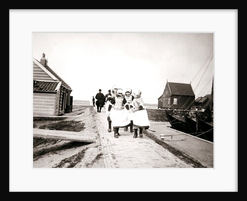 Children on Marken Island, Netherlands by James Batkin