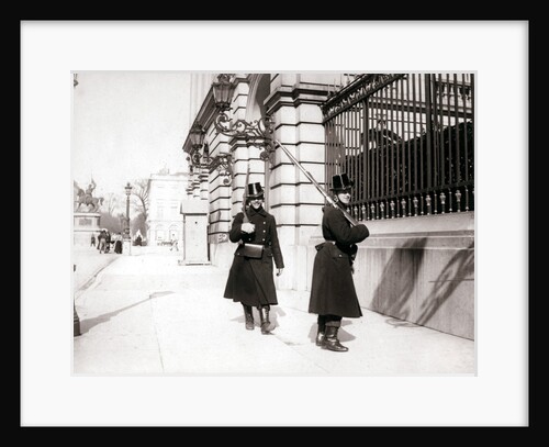 Guards patrolling, Brussels by James Batkin