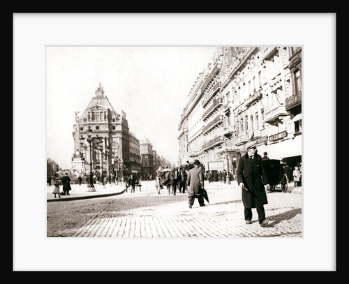 Street scene, Brussels by James Batkin