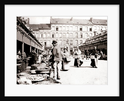 Market stalls, Antwerp by James Batkin