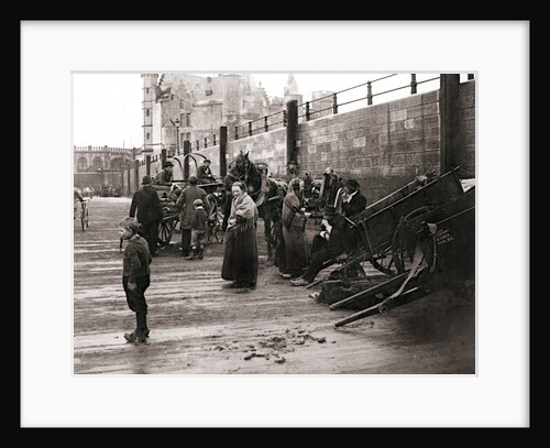 Street scene, Antwerp by James Batkin
