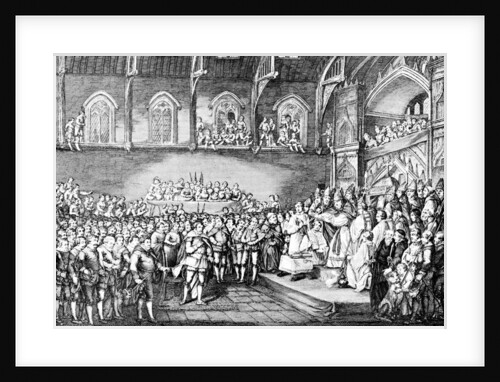 Henry III renewing the Magna Carta in 1253 by Anonymous