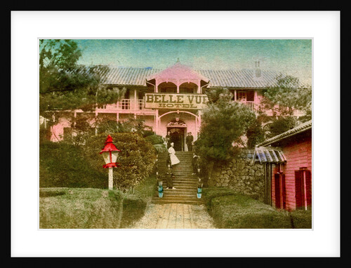 Belle Vue Hotel, Nagasaki, Japan, before 1920 by Anonymous