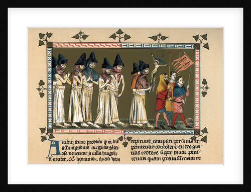 The Flagellants at Doornik in 1349 by Anonymous