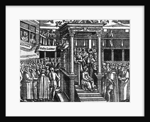 'Latimar Preaching Before King Edward VI', c1550, (c1902-1905) by Anonymous