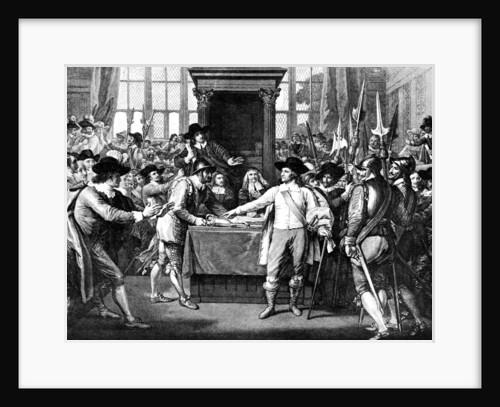 Expulsion of Members by Cromwell, 1653 by Anonymous