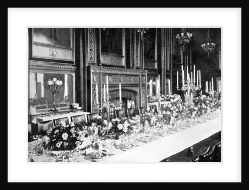 The Speaker's State Dining Room, House of Commons, Westminster, London by Anonymous