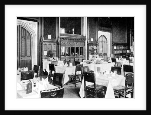 The House of Commons Dining Room, Palace of Westminster, London by Anonymous