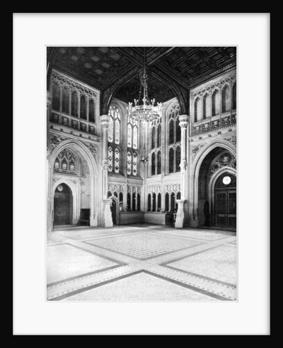 The Lobby, House of Commons, Westminster, London by WS Campbell