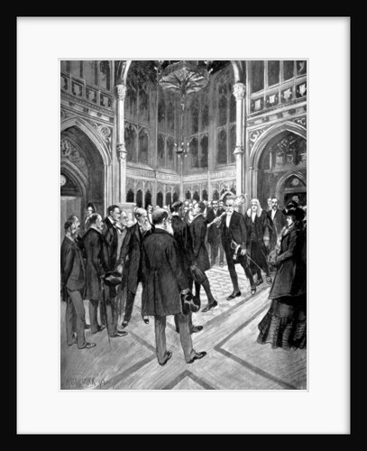 The Speaker's Procession, House of Commons, Palace of Westminster, London by Anonymous
