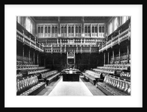 Ladies Grille above the Reporters Gallery, House of Commons, Westminster, London by Anonymous