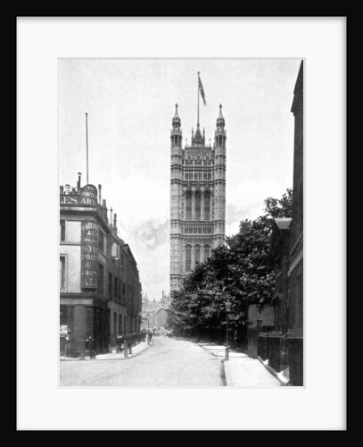 The Victoria Tower, Palace of Westminster, London by Anonymous