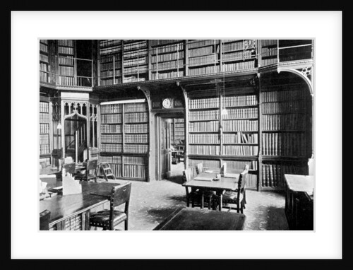 Map Room, House of Commons Library, Palace of Westminster, London by Anonymous